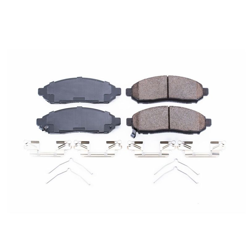 Power Stop 11-14 Ford Mustang Rear Z16 Evolution Ceramic Brake Pads