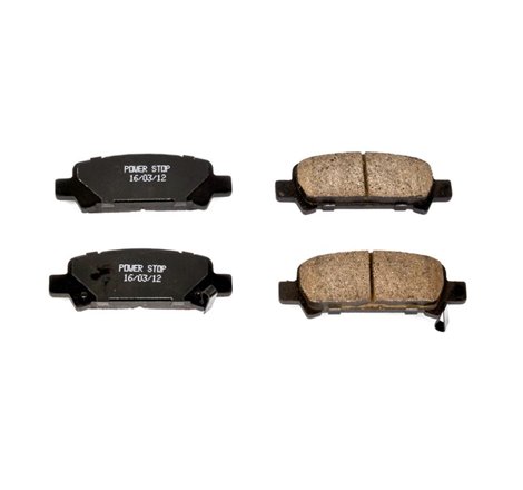 Power Stop 03-06 Subaru Baja Rear Z16 Evolution Ceramic Brake Pads