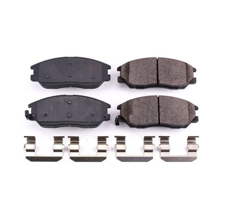 Power Stop 03-05 Hyundai XG350 Front Z17 Evolution Ceramic Brake Pads w/Hardware