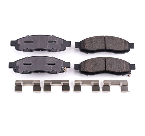 Power Stop 04-05 Infiniti QX56 Front Z17 Evolution Ceramic Brake Pads w/Hardware