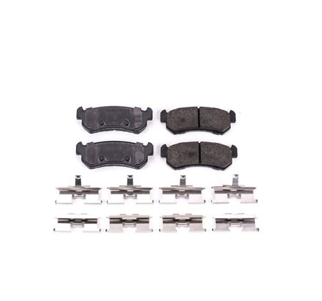 Power Stop 04-06 Chevrolet Optra Rear Z17 Evolution Ceramic Brake Pads w/Hardware