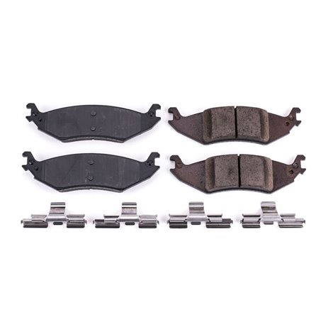 Power Stop 04-07 Ford E-150 Rear Z17 Evolution Ceramic Brake Pads w/Hardware