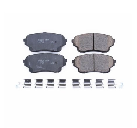 Power Stop 04-06 Suzuki XL-7 Front Z17 Evolution Ceramic Brake Pads w/Hardware