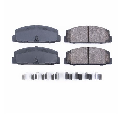 Power Stop 03-05 Mazda 6 Rear Z17 Evolution Ceramic Brake Pads w/Hardware