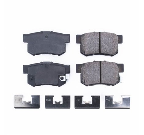 Power Stop 01-03 Acura CL Rear Z17 Evolution Ceramic Brake Pads w/Hardware