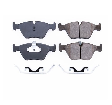 Power Stop 01-05 BMW 525i Front Z17 Evolution Ceramic Brake Pads w/Hardware