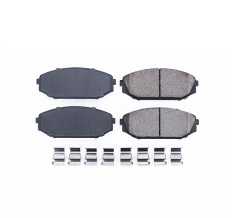 Power Stop 01-02 Acura MDX Front Z17 Evolution Ceramic Brake Pads w/Hardware