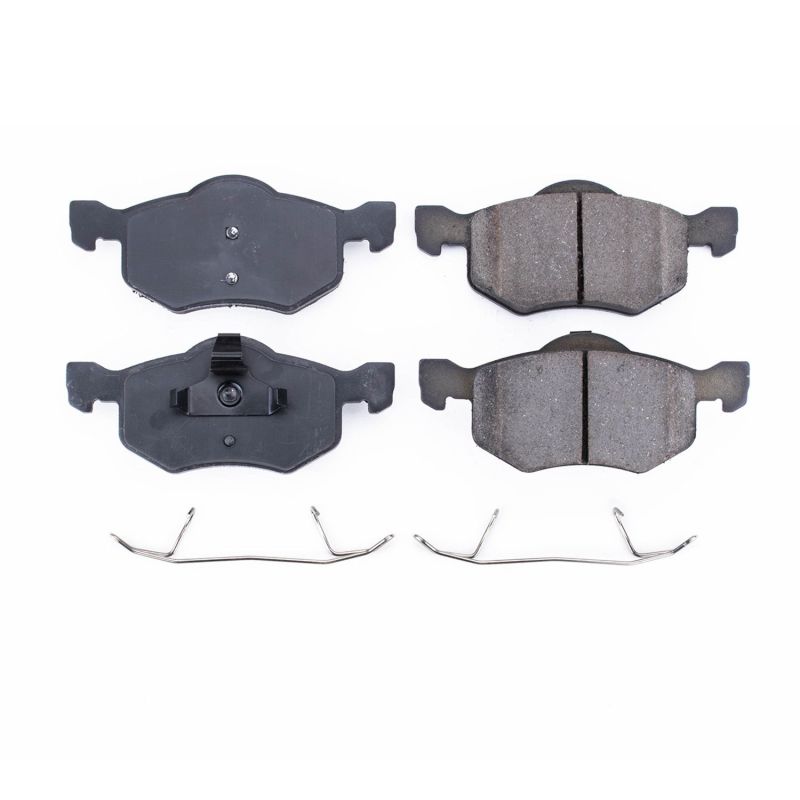 Power Stop 01-02 Acura MDX Front Z17 Evolution Ceramic Brake Pads w/Hardware