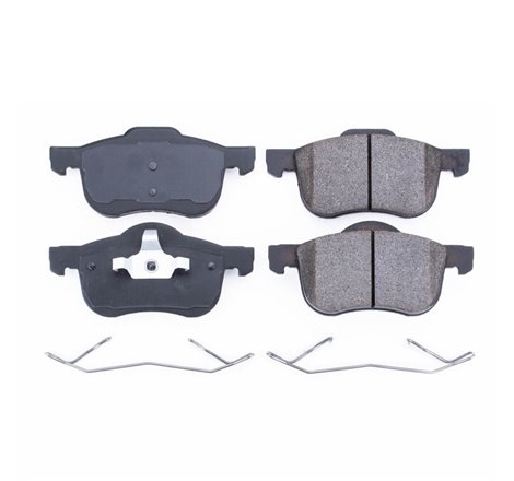 Power Stop 01-09 Volvo S60 Front Z17 Evolution Ceramic Brake Pads w/Hardware