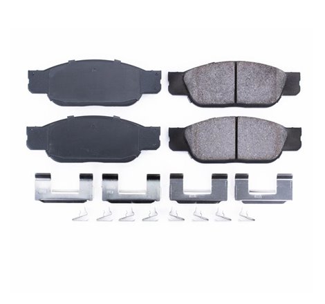 Power Stop 02-05 Ford Thunderbird Front Z17 Evolution Ceramic Brake Pads w/Hardware