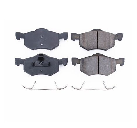 Power Stop 01-07 Ford Escape Front Z17 Evolution Ceramic Brake Pads w/Hardware