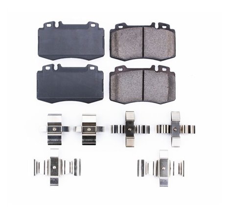 Power Stop 02-04 Mercedes-Benz C32 AMG Front Z17 Evolution Ceramic Brake Pads w/Hardware