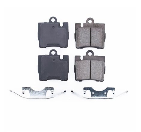 Power Stop 01-02 Mercedes-Benz CL55 AMG Rear Z17 Evolution Ceramic Brake Pads w/Hardware