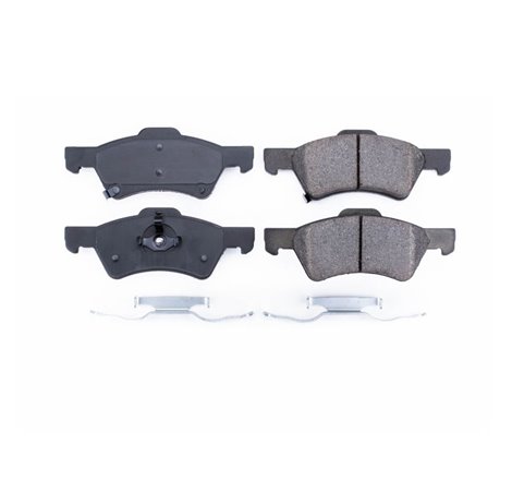 Power Stop 01-07 Chrysler Town & Country Front Z17 Evolution Ceramic Brake Pads w/Hardware