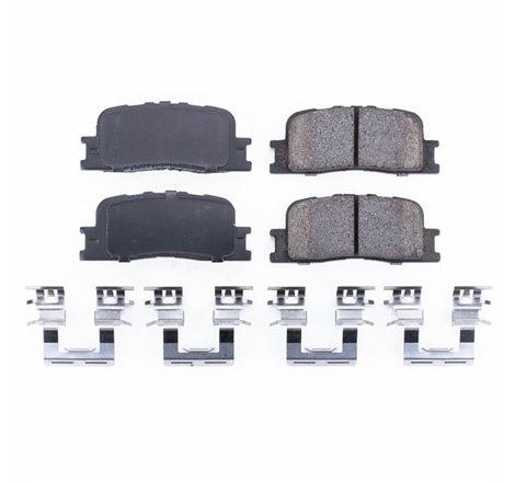 Power Stop 02-03 Lexus ES300 Rear Z17 Evolution Ceramic Brake Pads w/Hardware