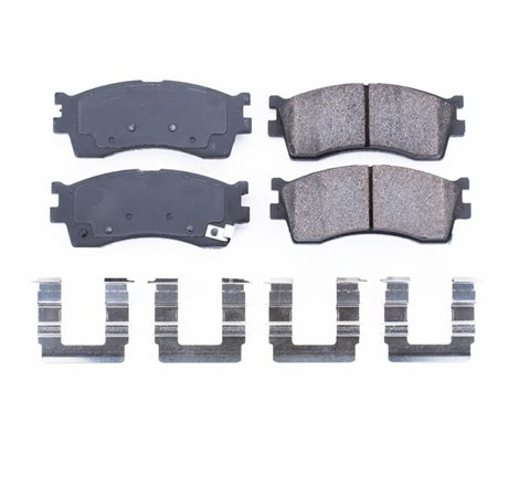 Power Stop 02-05 Kia Rio Front Z17 Evolution Ceramic Brake Pads w/Hardware