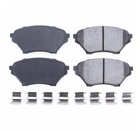 Power Stop 01-05 Mazda Miata Front Z17 Evolution Ceramic Brake Pads w/Hardware