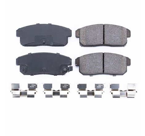 Power Stop 01-02 Infiniti G20 Rear Z17 Evolution Ceramic Brake Pads w/Hardware