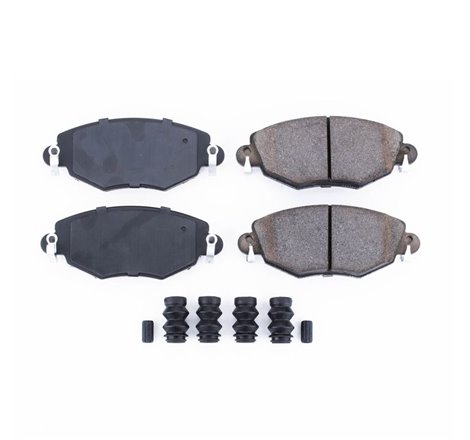 Power Stop 02-08 Jaguar X-Type Front Z17 Evolution Ceramic Brake Pads w/Hardware