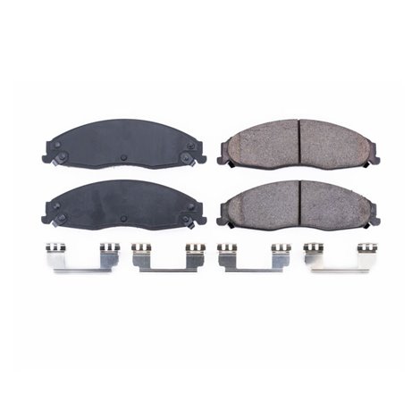 Power Stop 03-07 Cadillac CTS Front Z17 Evolution Ceramic Brake Pads w/Hardware