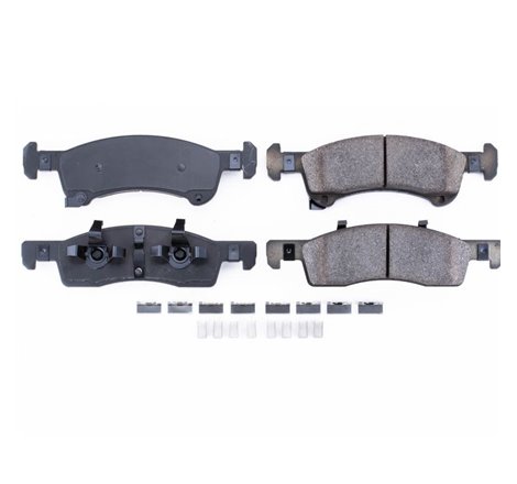 Power Stop 03-06 Ford Expedition Front Z17 Evolution Ceramic Brake Pads w/Hardware