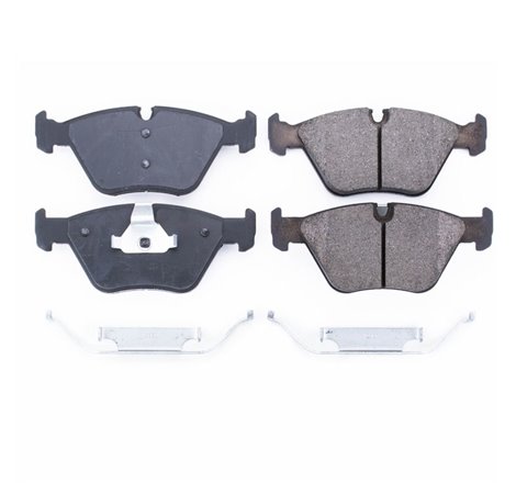 Power Stop 01-06 BMW 330Ci Front Z17 Evolution Ceramic Brake Pads w/Hardware