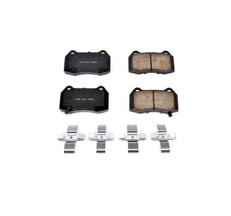 Power Stop 03-04 Infiniti G35 Front Z17 Evolution Ceramic Brake Pads w/Hardware