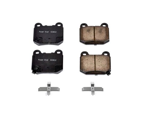 Power Stop 03-05 Infiniti G35 Rear Z17 Evolution Ceramic Brake Pads w/Hardware