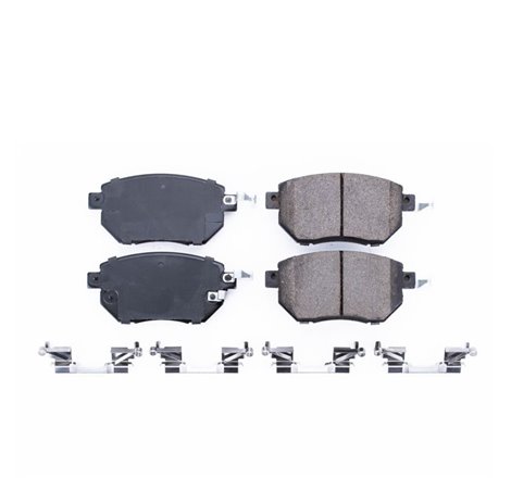 Power Stop 03-06 Infiniti FX35 Front Z17 Evolution Ceramic Brake Pads w/Hardware