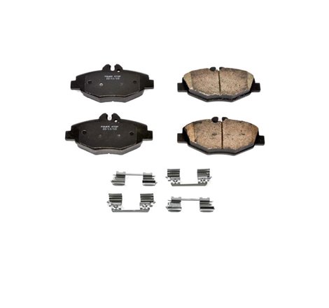 Power Stop 03-09 Mercedes-Benz E320 Front Z17 Evolution Ceramic Brake Pads w/Hardware