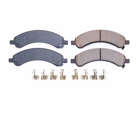 Power Stop 03-09 Chevrolet Express 3500 Rear Z17 Evolution Ceramic Brake Pads w/Hardware