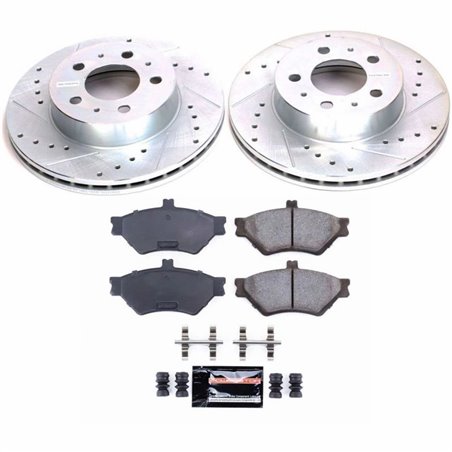 Power Stop 95-97 Ford Crown Victoria Front Z23 Evolution Sport Brake Kit