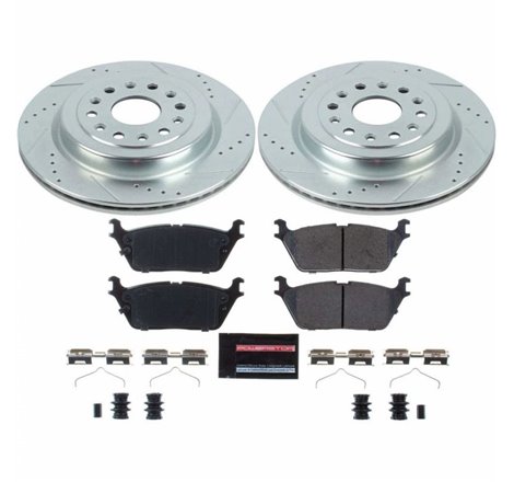 Power Stop 2019 Ram 1500 Rear Z23 Evolution Sport Brake Kit