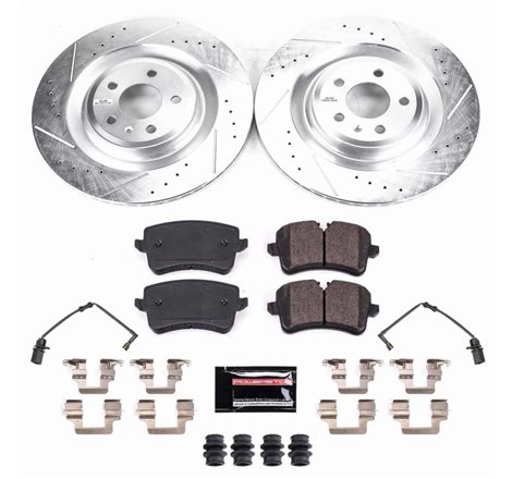 Power Stop 2018 Audi S8 Rear Z23 Evolution Sport Brake Kit