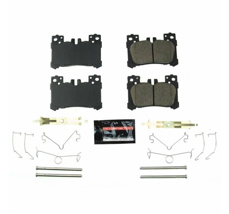 Power Stop 2018 Lexus LC500 Rear Z23 Evolution Sport Brake Pads w/Hardware