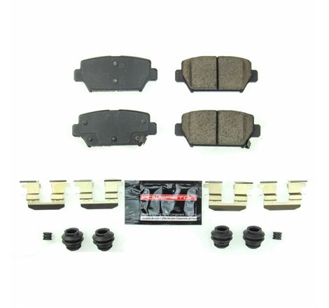 Power Stop 2019 Mitsubishi Eclipse Cross Rear Z23 Evolution Sport Brake Pads w/Hardware