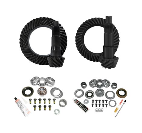 Yukon Gear & Install Kit Package For Jeep JL Non-Rubicon w/ D30 FR & D35 RR in a 5.13 Ratio