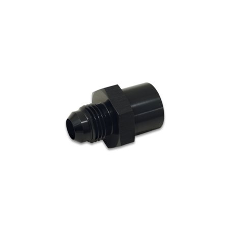 Vibrant M16 x 1.5 Female to -6AN Male Flare Adapter - Anodized Black