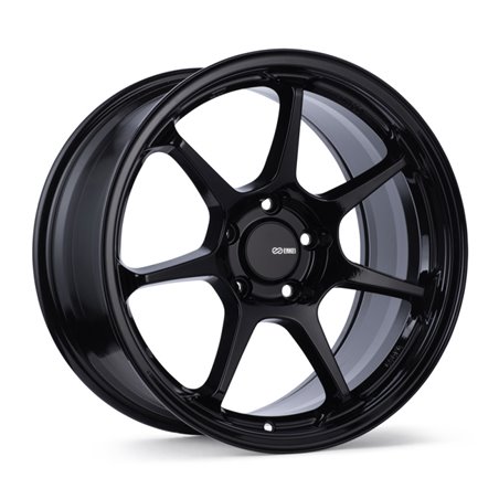 Enkei TS-7 18x9.5 5x120 45mm Offset 72.6mm Bore Gloss Black Wheel