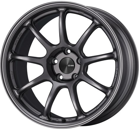 Enkei PF09 16x7 4x100 45mm Offset 67mm Bore Dark Silver Wheel