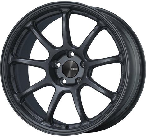 Enkei PF09 17x8 5x112 25mm Offset 75mm Bore Matte Gunmetal Wheel