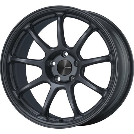 Enkei PF09 17x8 5x112 25mm Offset 75mm Bore Matte Gunmetal Wheel