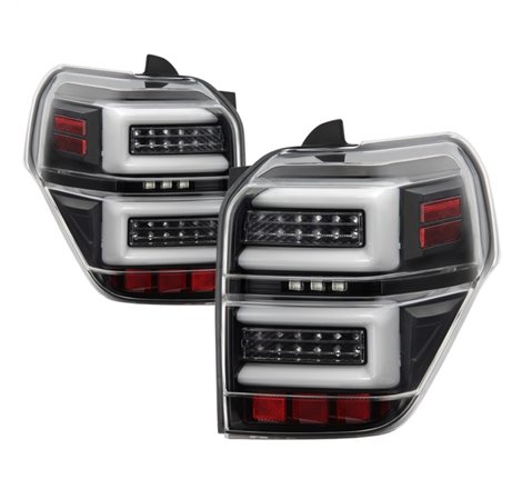 Spyder Toyota 4Runner 10-14 LED Tail Lights - Sequential Turn Signal - Black ALT-YD-T4R10-SEQ-BK