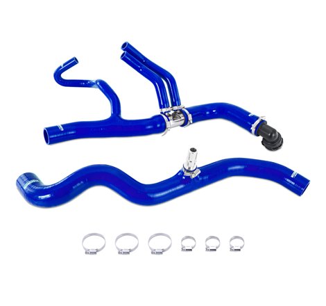 Mishimoto 17-19 Ford Raptor 3.5L EcoBoost Blue Silicone Coolant Hose Kit