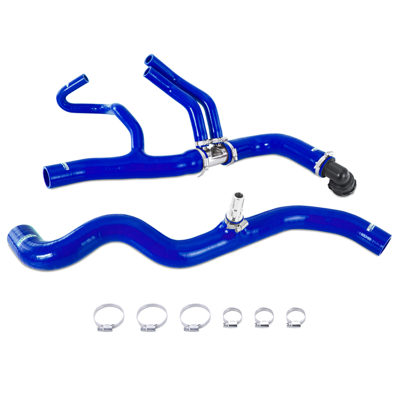 Mishimoto 17-19 Ford Raptor 3.5L EcoBoost Blue Silicone Coolant Hose Kit