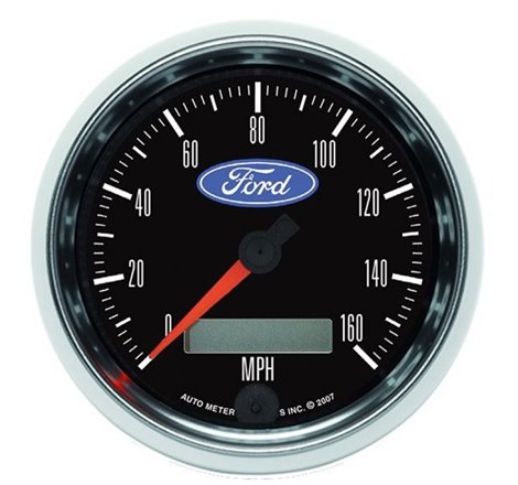 Autometer Ford 3-3/8in. 160MPH Electric Programmable Speedometer Gauge