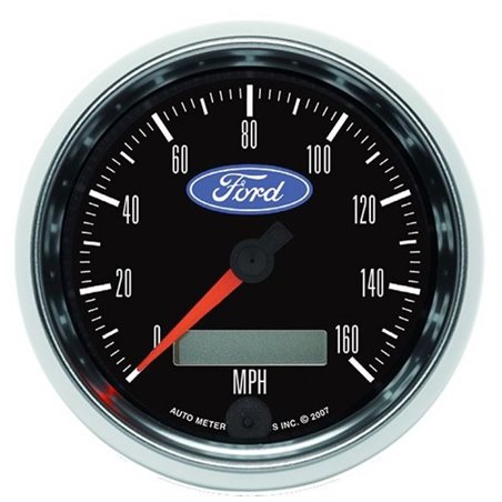 Autometer Ford 3-3/8in. 160MPH Electric Programmable Speedometer Gauge