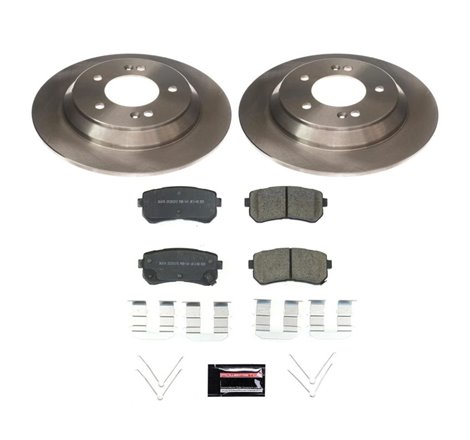 Power Stop 18-20 Hyundai Kona Rear Autospecialty Brake Kit