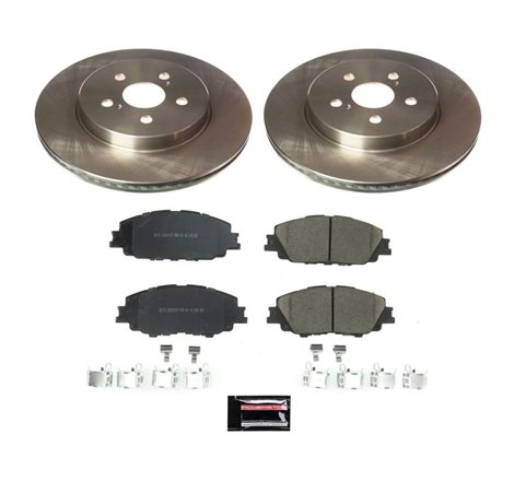 Power Stop 2019 Toyota Corolla Front Autospecialty Brake Kit