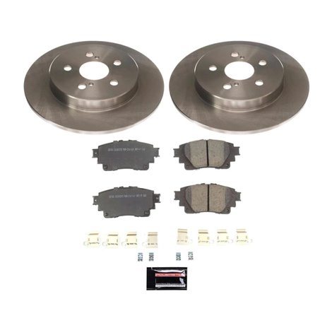 Power Stop 2019 Toyota Corolla Rear Autospecialty Brake Kit